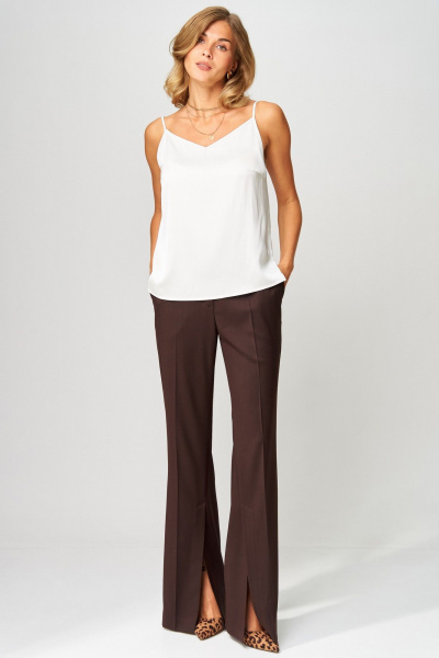 Топ Laikony L-037-3 молочный - фото 5