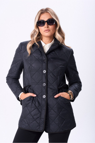 Куртка BARBARA В233 черный - фото 4