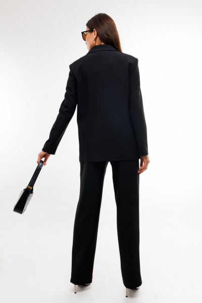 Брюки, жакет BARBARA В234 черный - фото 8