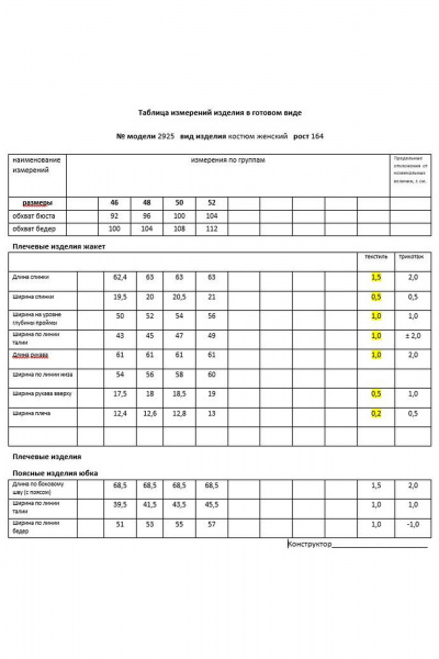 Жакет, юбка Мода Юрс 2925 голубой - фото 7
