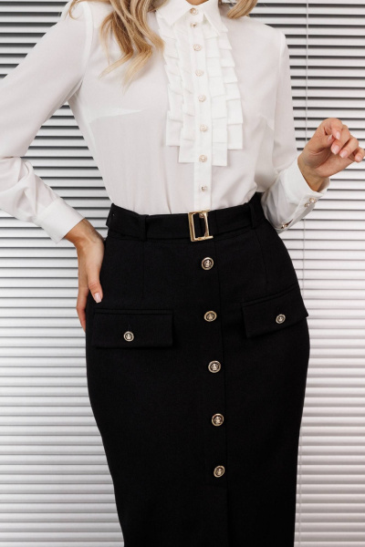 Юбка Мода Юрс 2930 черный - фото 3