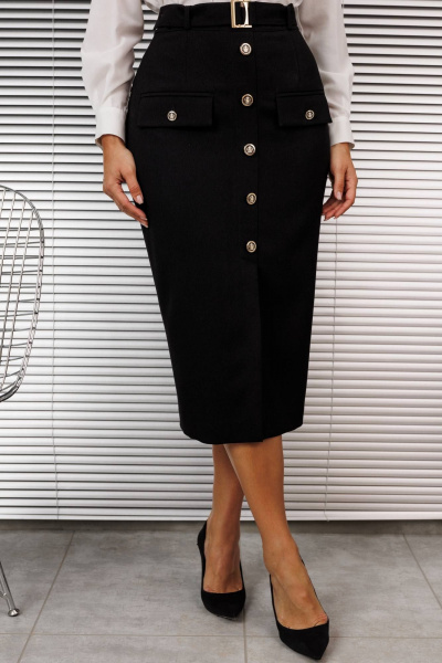 Юбка Мода Юрс 2930 черный - фото 1