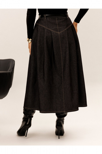 Юбка Liona Style 949 черный - фото 6