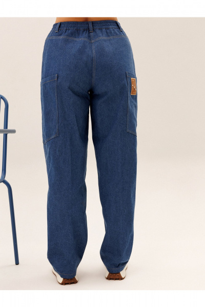 Брюки Liona Style 953 синий - фото 5