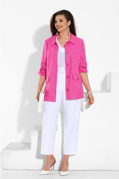 Блуза, брюки, жакет Lissana 4264 розовый - фото 5