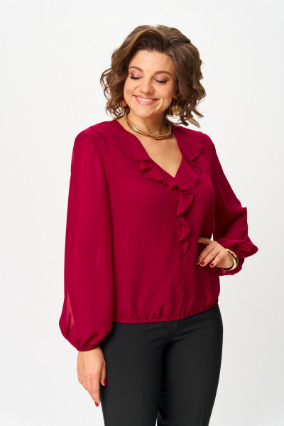 Блуза Svetlana-Style 2170 бордовый - фото 4