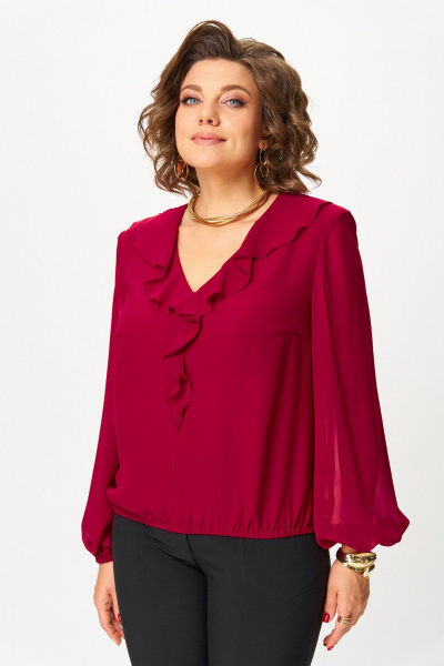 Блуза Svetlana-Style 2170 бордовый - фото 3