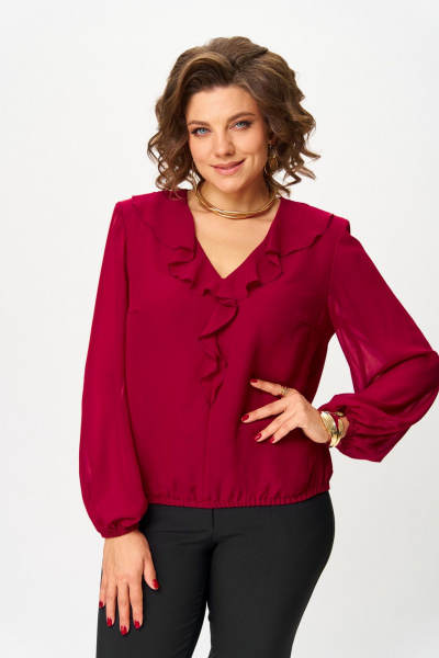 Блуза Svetlana-Style 2170 бордовый - фото 1
