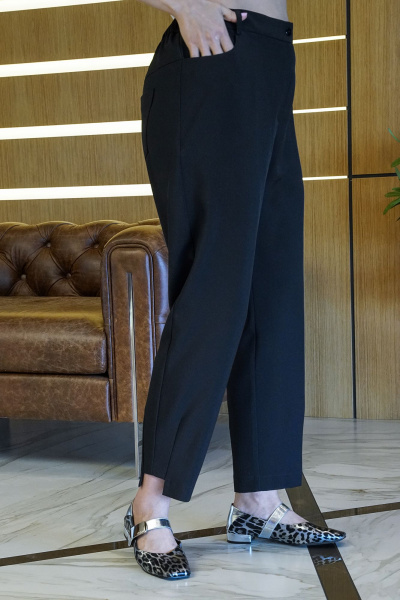 Блуза, брюки Alani Collection 2418 черный - фото 10