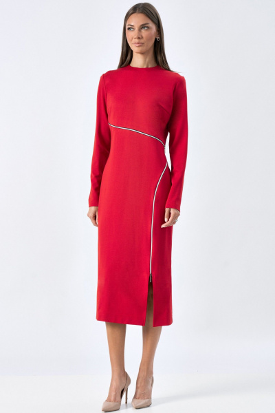 Платье MilMil 1232 красный - фото 5