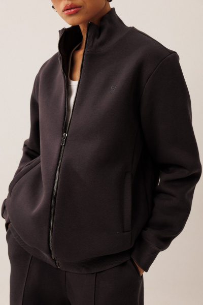 Костюм спортивный брюки худи больших размеров GO F3086/30-03 - фото 4