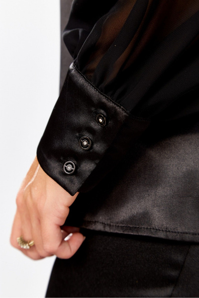 Блуза MALI 625-084 черный - фото 12