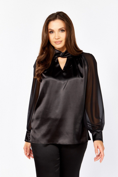Блуза MALI 625-084 черный - фото 7