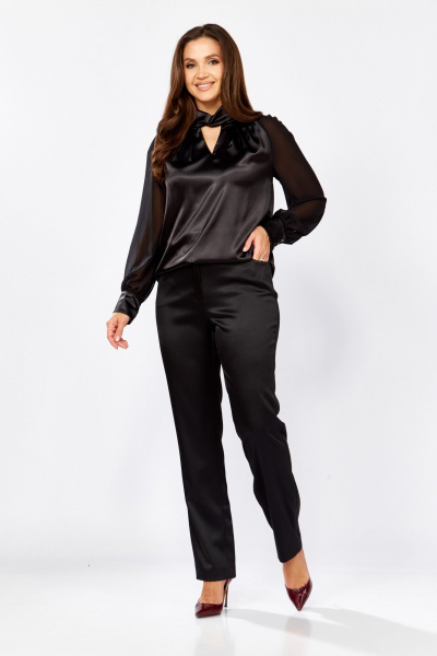Блуза MALI 625-084 черный - фото 2