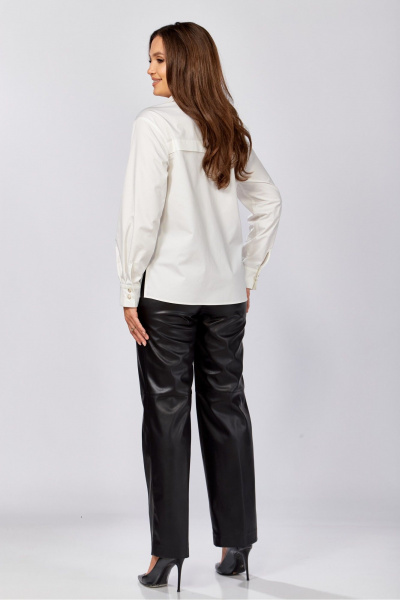 Блуза MALI 625-085 белый - фото 11