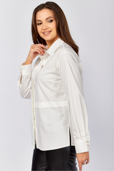 Блуза MALI 625-085 белый - фото 8