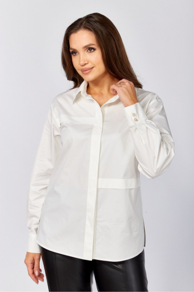 Блуза MALI 625-085 белый - фото 2