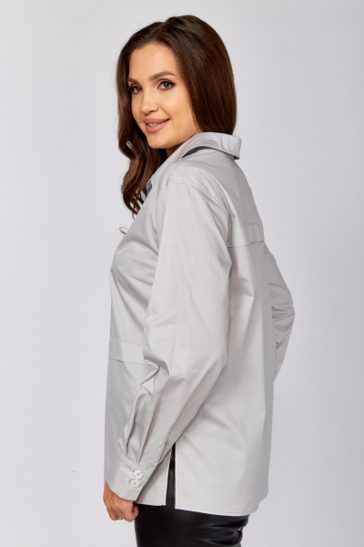 Блуза MALI 625-085 серый - фото 7