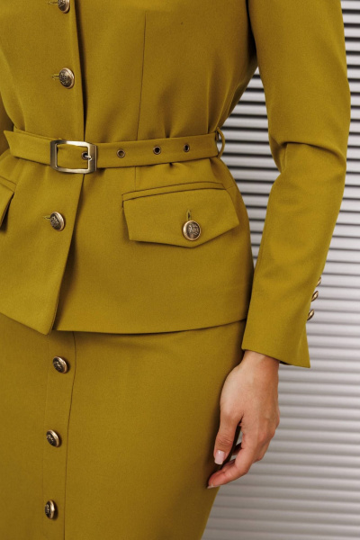 Жакет, юбка Мода Юрс 25-2935 горох - фото 5