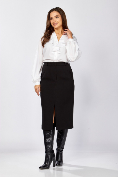 Юбка MALI 225-087 черный - фото 2