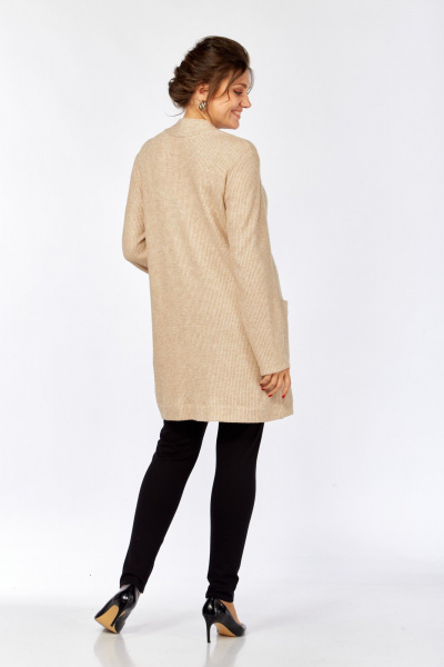 Кардиган Avenue 0322-4_пшеничный - фото 5