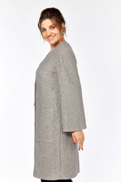Кардиган Avenue 0340-1 светло-серый - фото 3