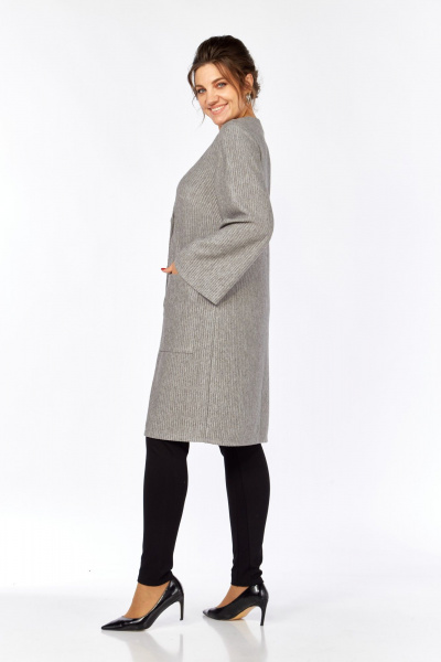 Кардиган Avenue 0340-1 светло-серый - фото 4