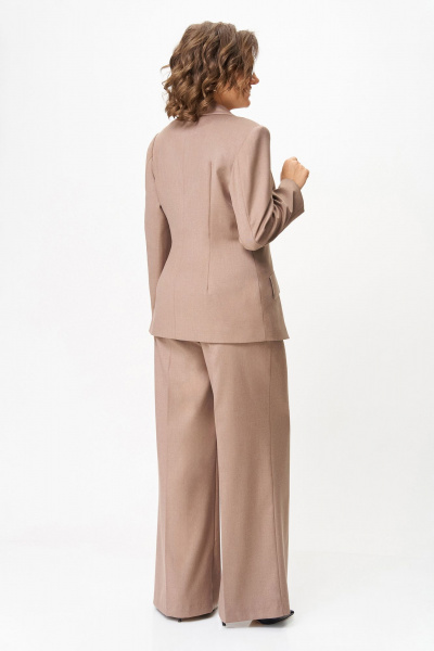 Брюки, жакет Орхидея 1612 бежевый - фото 7