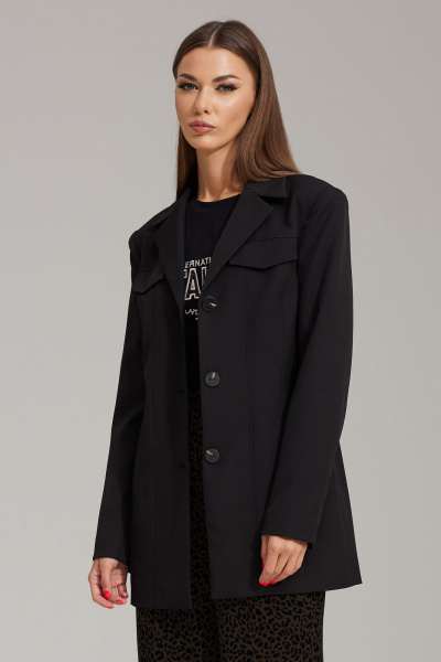 Жакет N.O.W. 1581 черный - фото 4