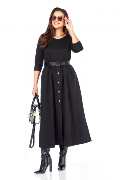 Платье Taita plus 2521 черный - фото 2