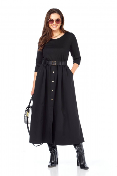 Платье Taita plus 2521 черный - фото 1