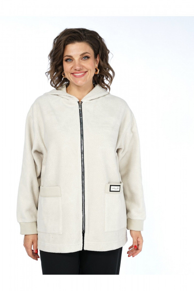 Жакет Пинск-Стиль 262 серо-бежевый - фото 6