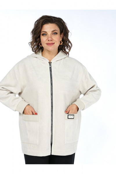 Жакет Пинск-Стиль 262 серо-бежевый - фото 5