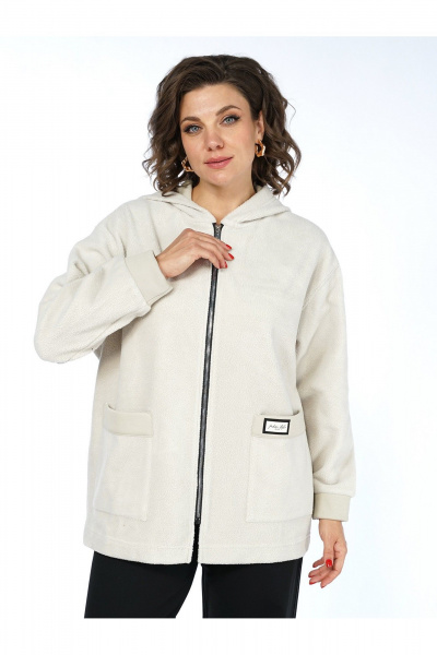 Жакет Пинск-Стиль 262 серо-бежевый - фото 3