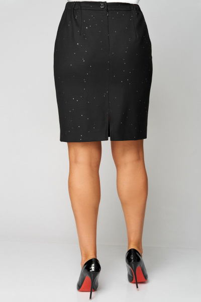 Жакет, юбка Мишель стиль 1317 черный - фото 7