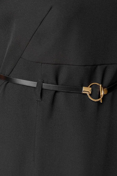 Жакет, платье Мишель стиль 1324 черно-белый - фото 7