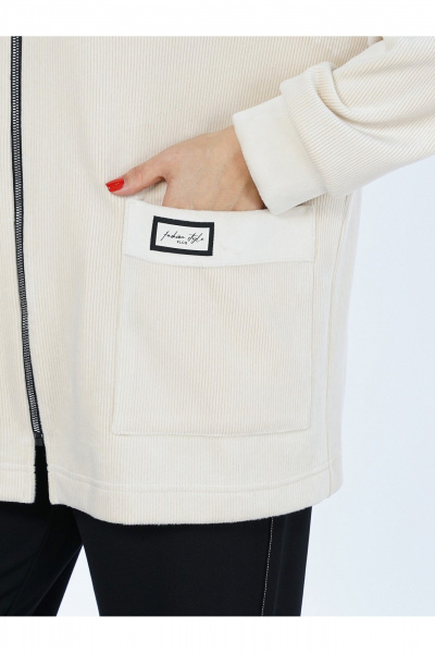 Жакет Пинск-Стиль 263 молоко - фото 4