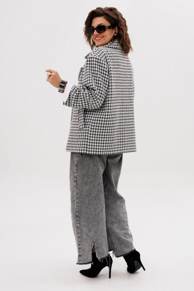 Жакет Anelli 1469 серый_туман - фото 5