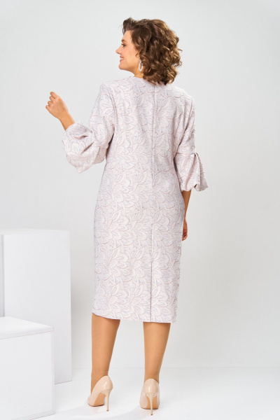 Платье Romanovich Style 1-2809 пудровый - фото 9