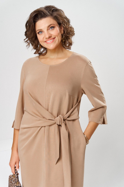 Платье Romanovich Style 1-2844 кэмел - фото 10