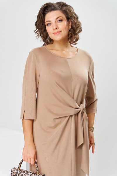 Платье Romanovich Style 1-2844 кэмел - фото 8