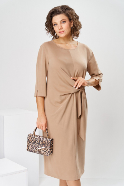 Платье Romanovich Style 1-2844 кэмел - фото 7
