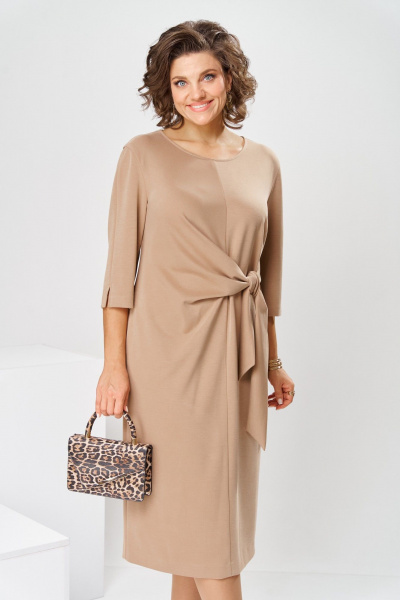 Платье Romanovich Style 1-2844 кэмел - фото 6