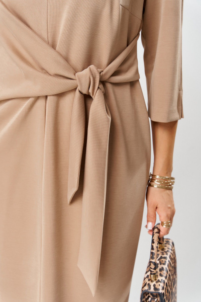 Платье Romanovich Style 1-2844 кэмел - фото 11