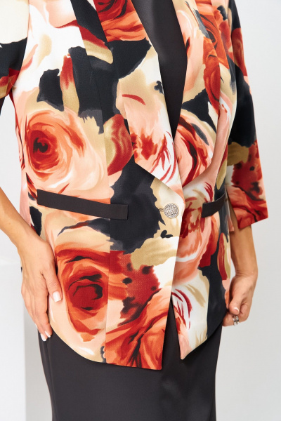 Жакет, платье Romanovich Style 3-2559 мультиколор - фото 14