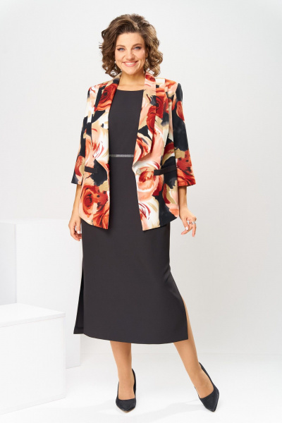 Жакет, платье Romanovich Style 3-2559 мультиколор - фото 2