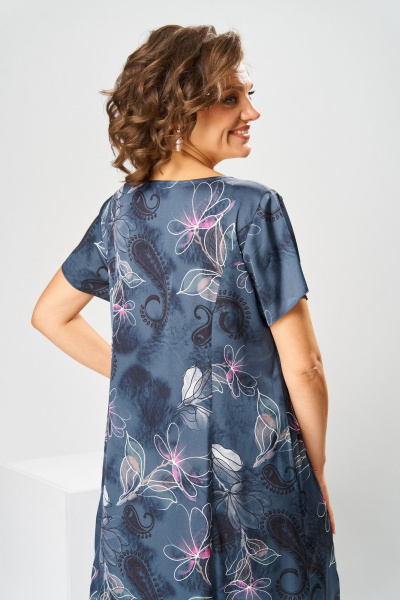 Жакет, платье Romanovich Style 3-2800Д белый/графит - фото 14