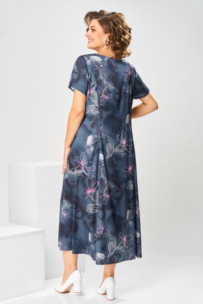 Жакет, платье Romanovich Style 3-2800Д белый/графит - фото 13