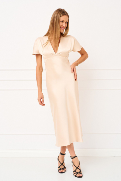 Платье FOXY FOX 1819 бежевый - фото 7