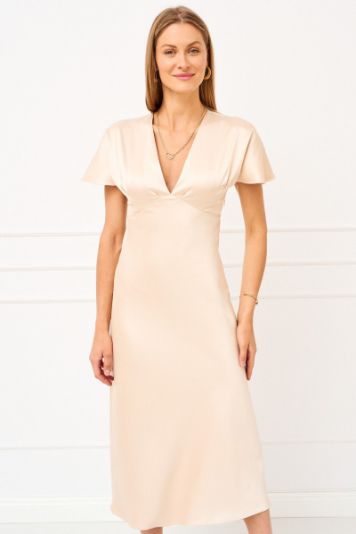 Платье FOXY FOX 1819 бежевый - фото 3